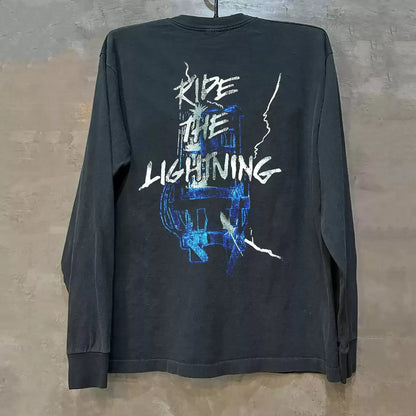 Vintage Ride The L!ghtning Long Sleeve T-Shirt