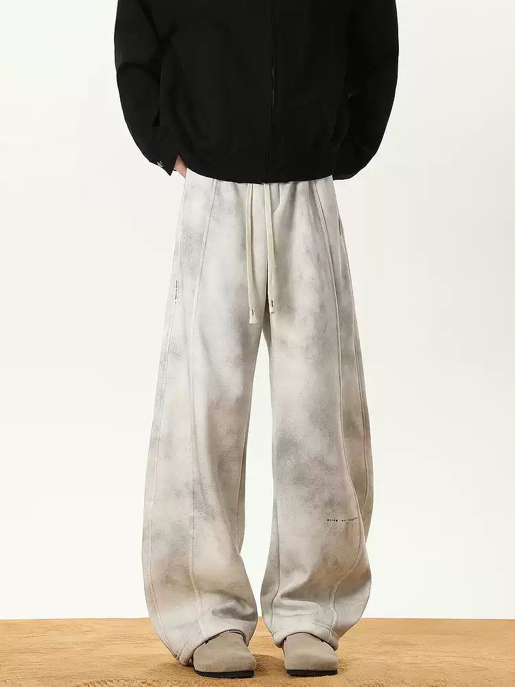 Multi-Seam Tie Dyed Pants