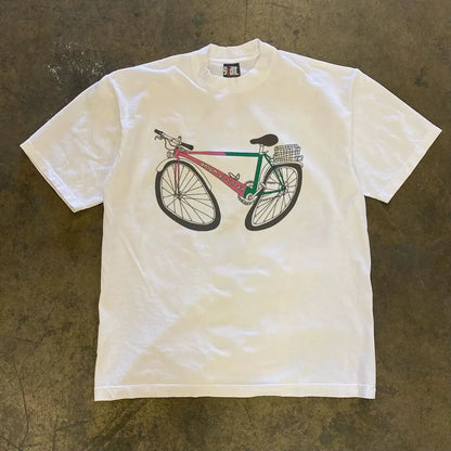 Vintage Bicycle Graphic T-Shirt