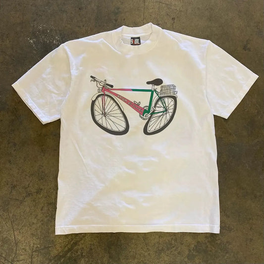 Vintage Bicycle Graphic T-Shirt