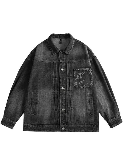 Faded Pocket Denim Jacket