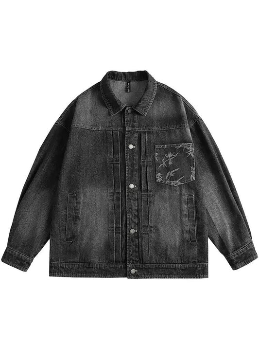 Faded Pocket Denim Jacket