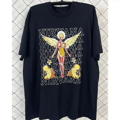 Nirvan@ Utero Angel T-Shirt