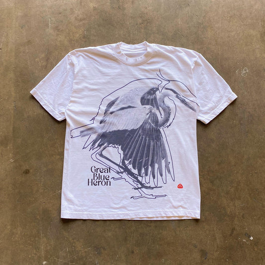 Vintage Blue Heron T-Shirt