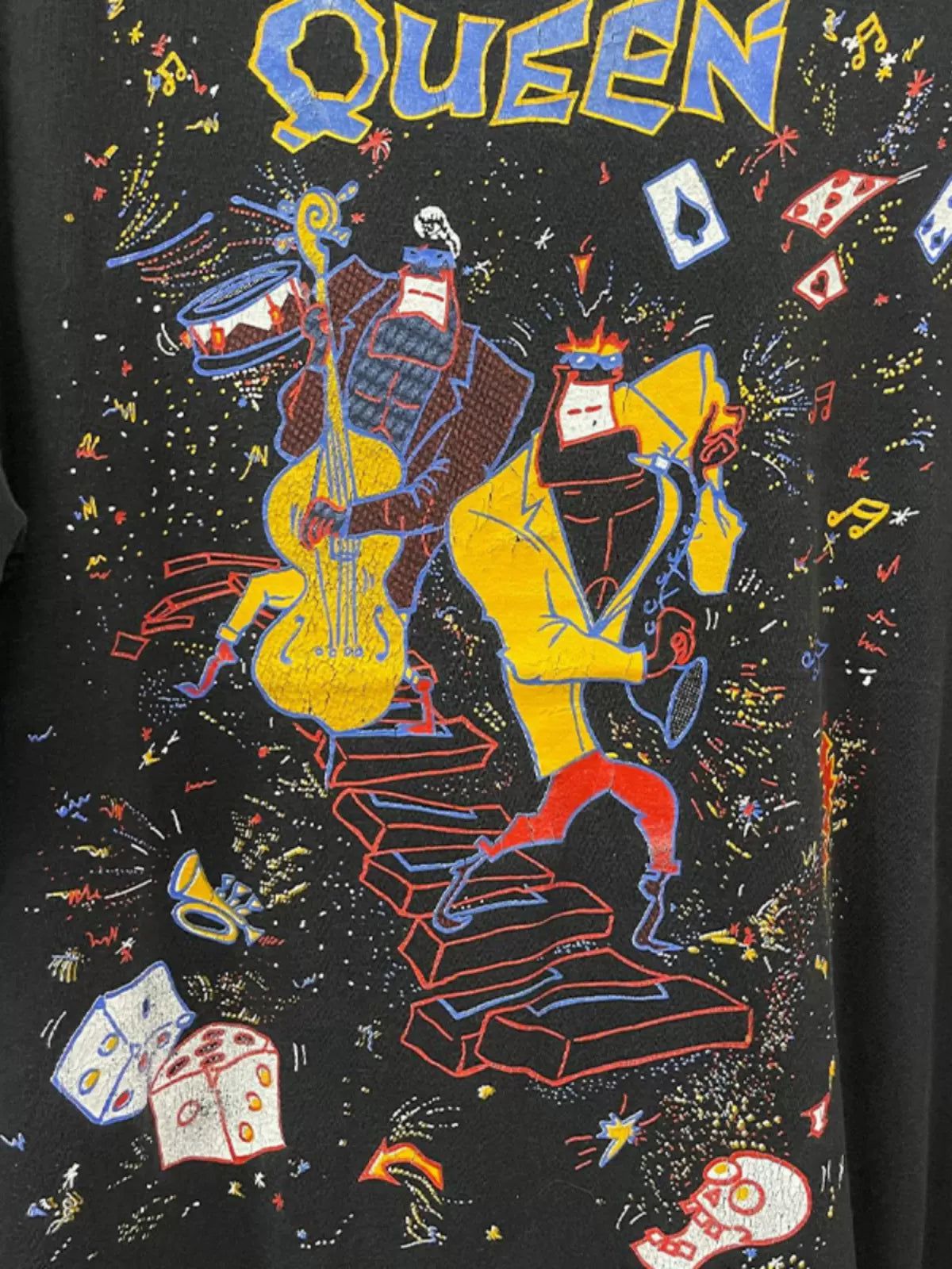 Vintage Queen Graffiti T-Shirt – Streetwear Chef