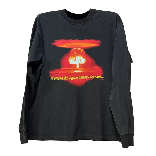 Vintage At0mic Long Sleeve T-Shirt