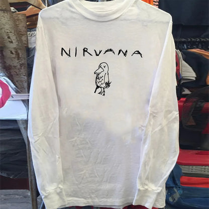 Vintage N!rvana Seattle Sub P0p Live Long Sleeve T-Shirt