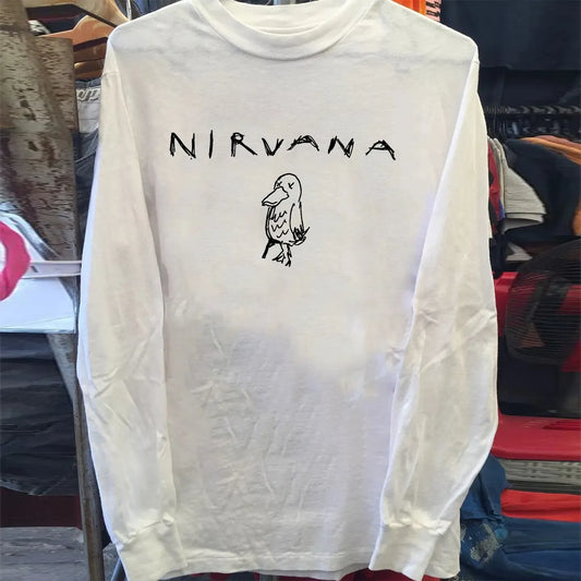 Vintage N!rvana Seattle Sub P0p Live Long Sleeve T-Shirt