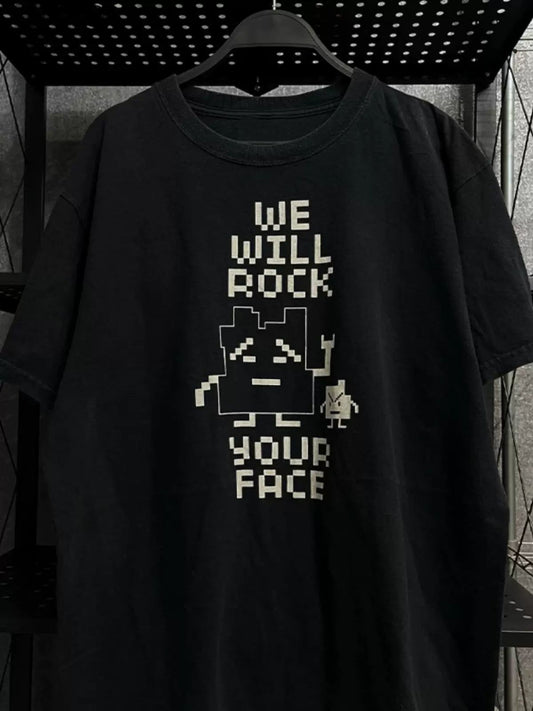 Vintage We Will R0ck T-Shirt
