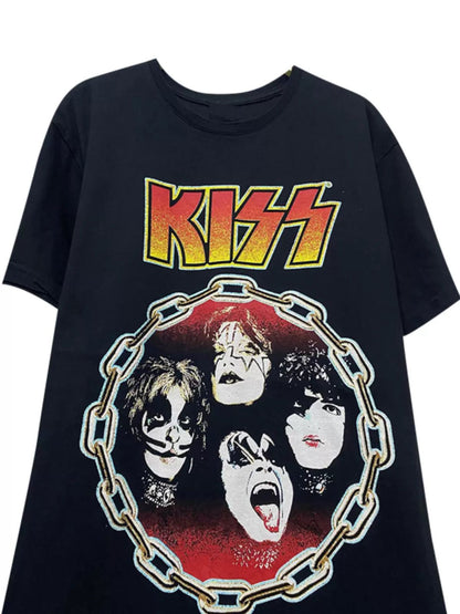 Vintage K!ss Rock Band T-Shirt