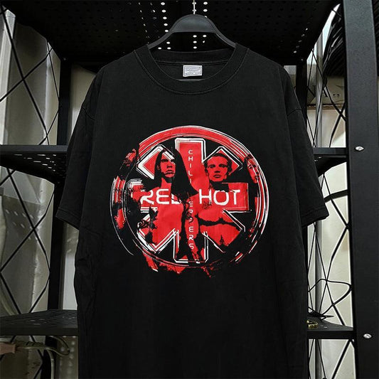 Vintage RHCP Circle Image T-Shirt