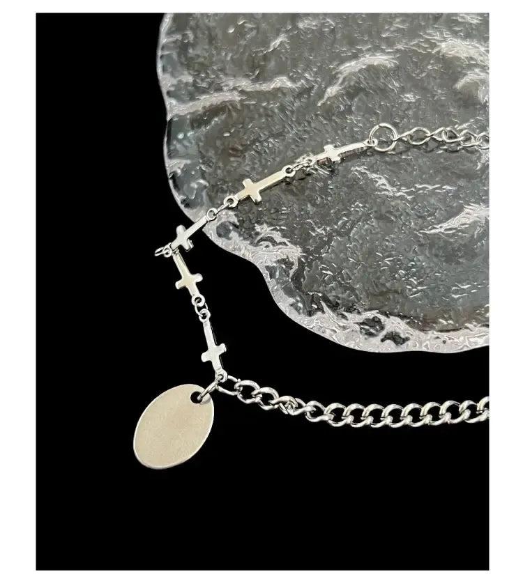 Cross Chain Bracelet
