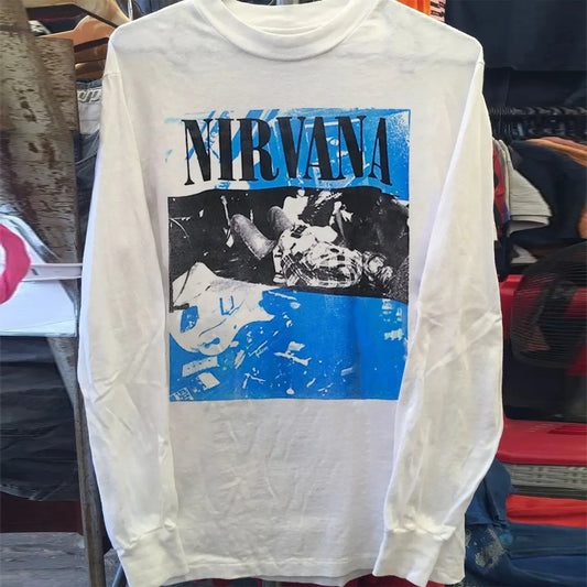 Vintage N!rvana Sub P0p Long Sleeve T-Shirt