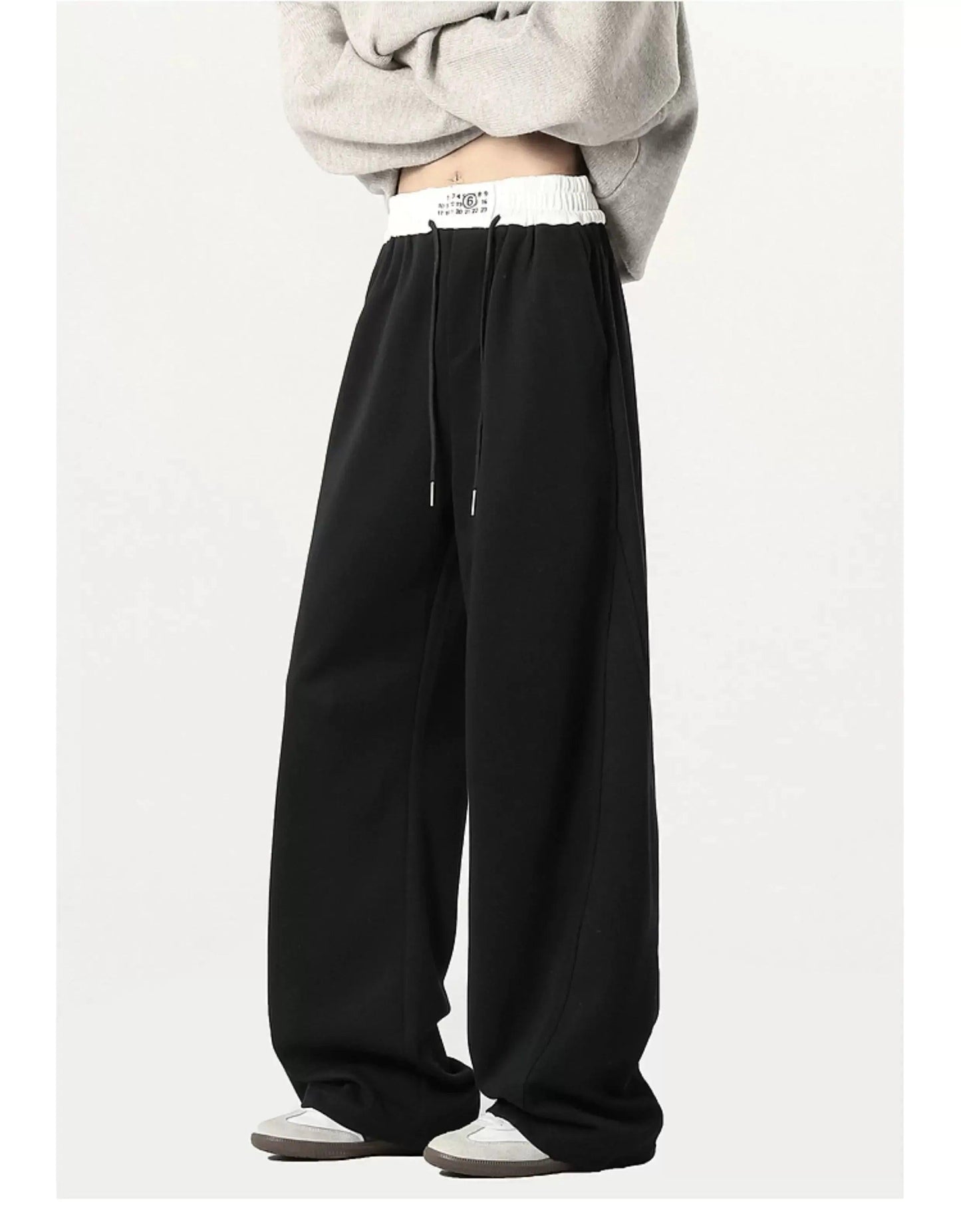 Color Block Waist Sweatpants