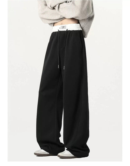 Color Block Waist Sweatpants