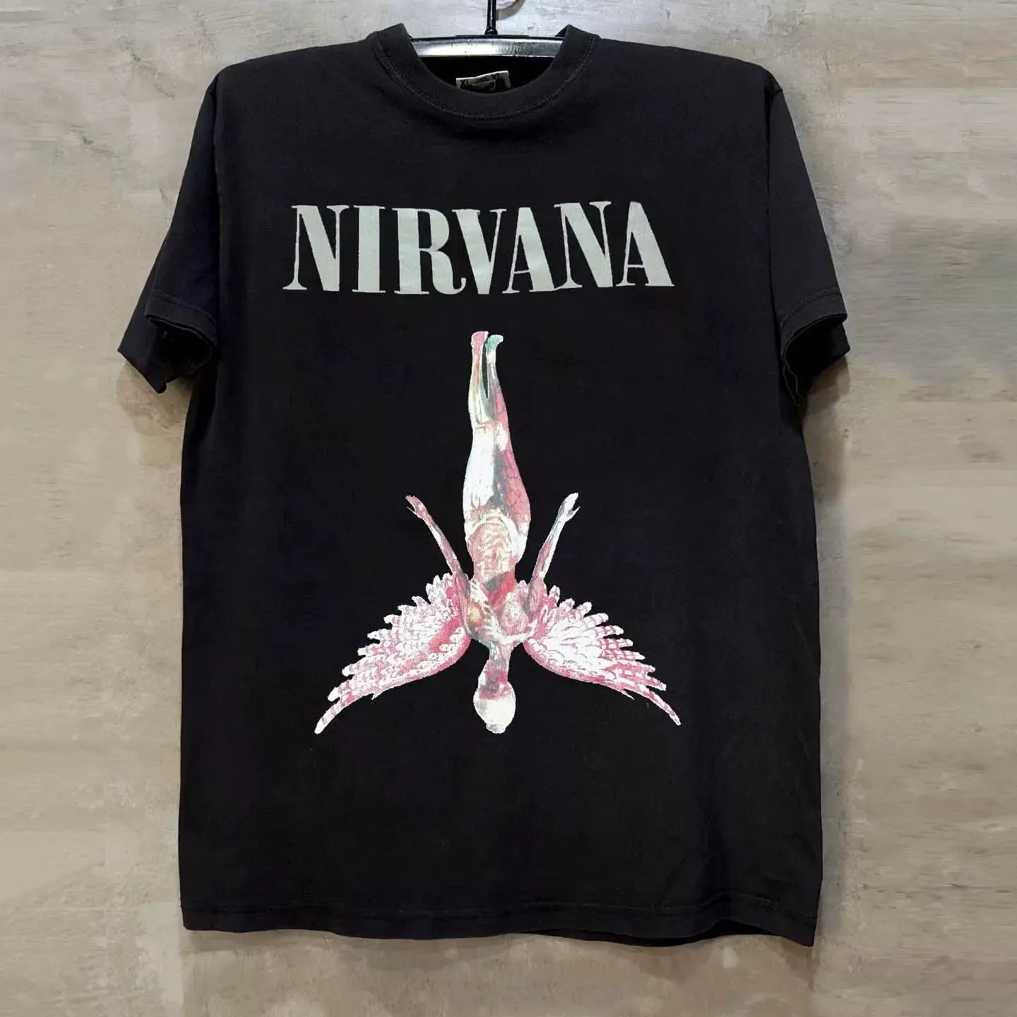Vintage N!rvana Icon!c Angel T-Shirt
