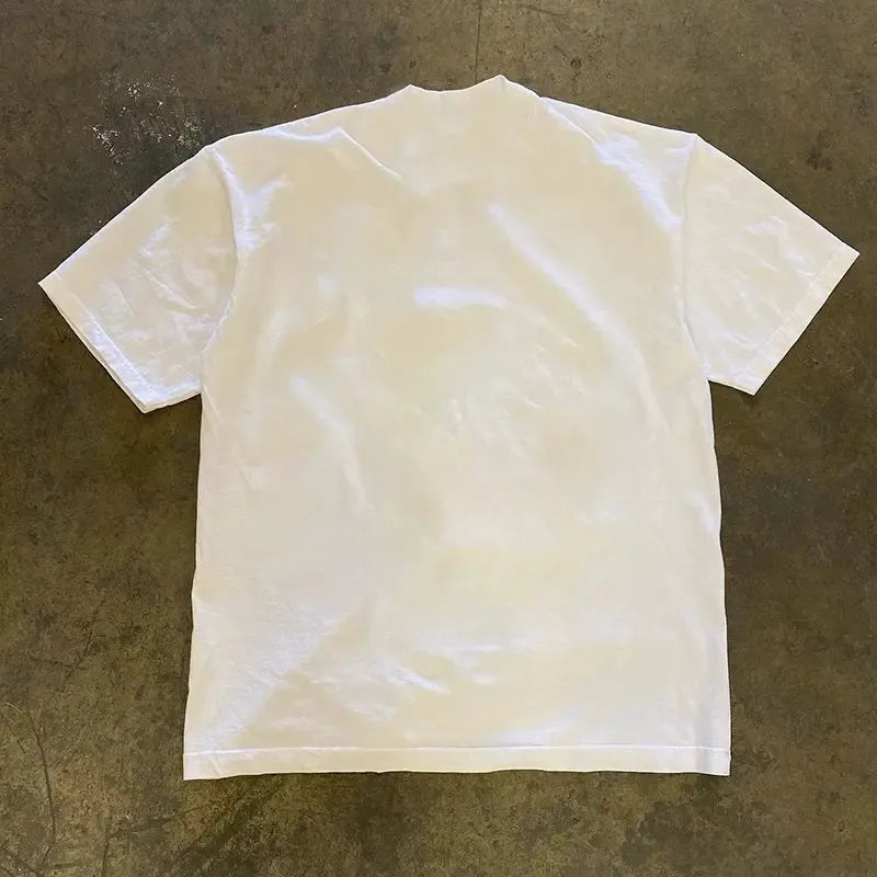 Vintage Block & Line Graphic T-Shirt