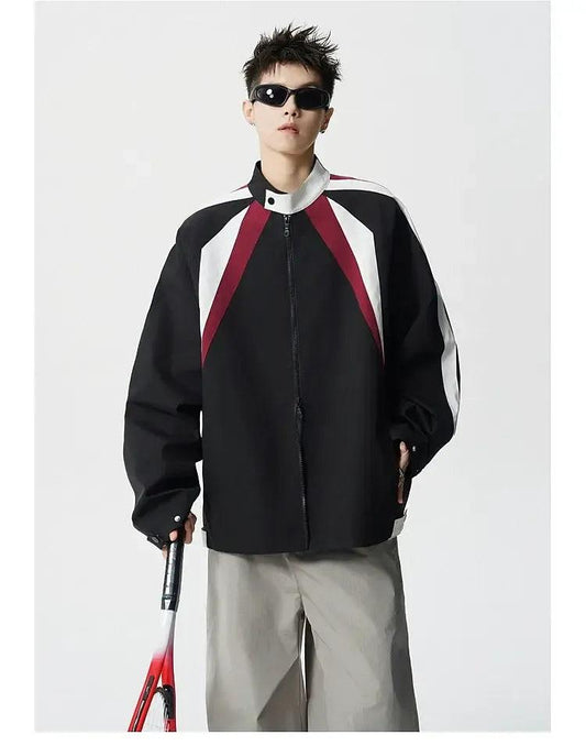 Color Block Sports Jacket