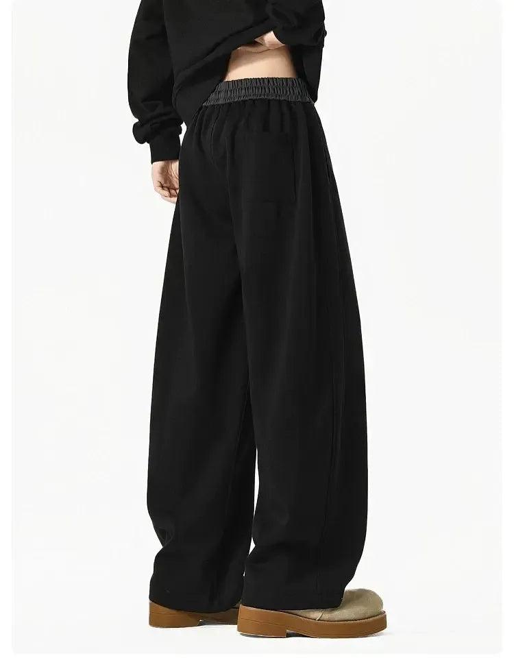 Drawstring Contrast Sports Sweatpants