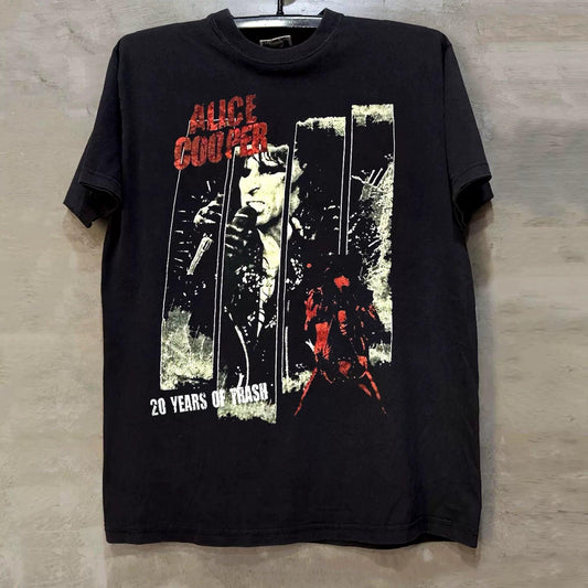 Vintage Al!ce C0oper Panels T-Shirt