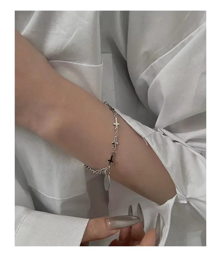 Cross Chain Bracelet
