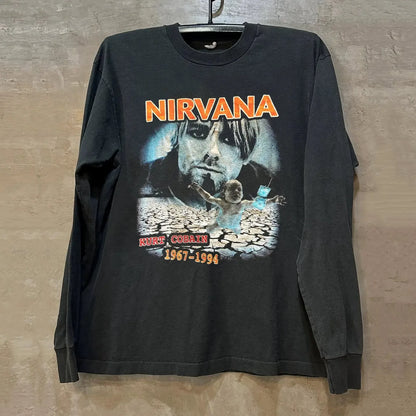 Vintage C0bain Legacy Long Sleeve T-Shirt