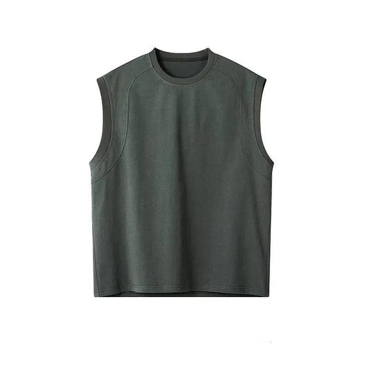 Solid Color Structured Tank Top