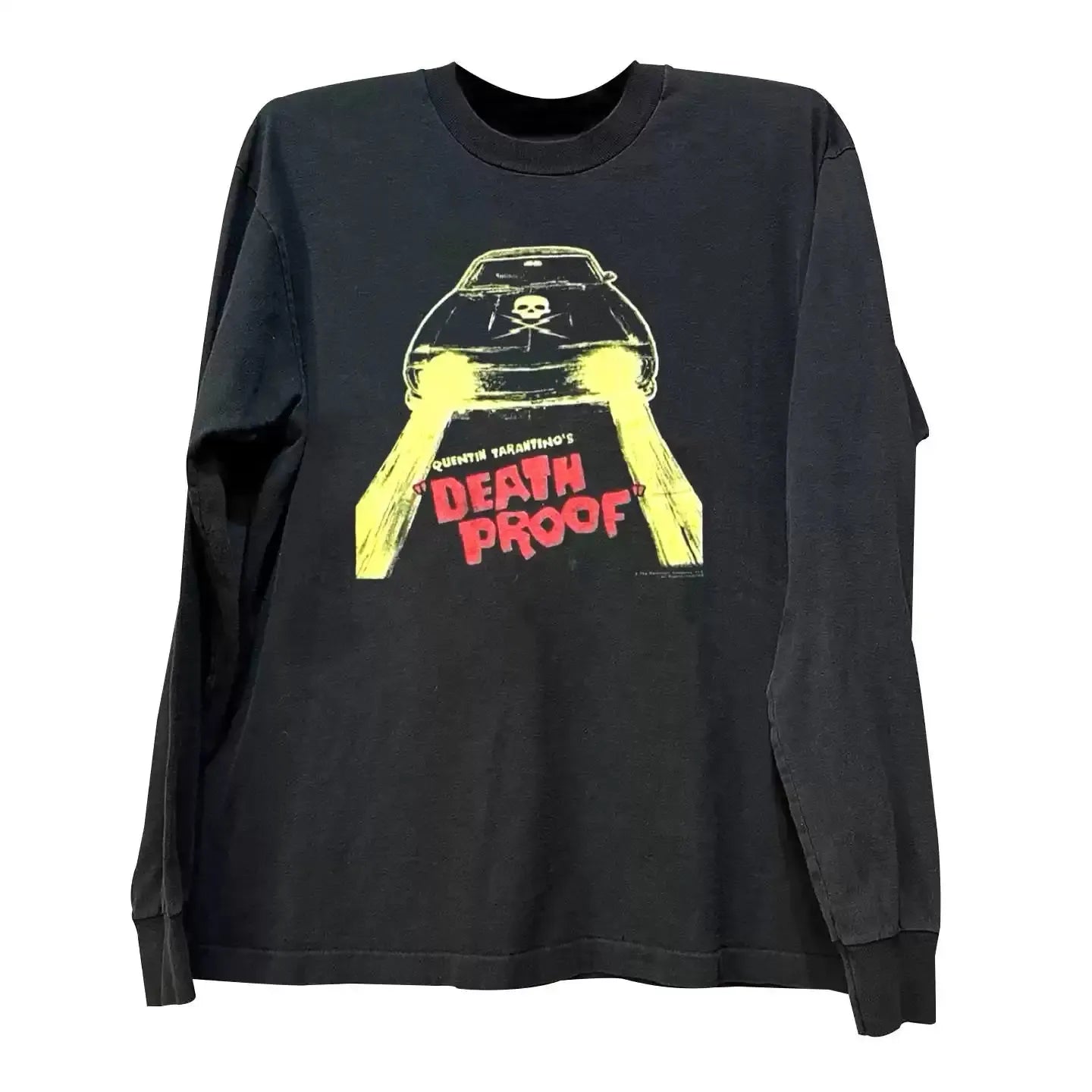 Vintage De@th Proof Long Sleeve T-Shirt
