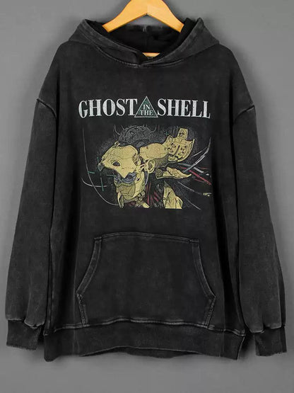 Vintage Gh0st in the Sh3ll Hoodie