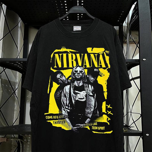 Vintage N!rvana Band 1991 T-Shirt