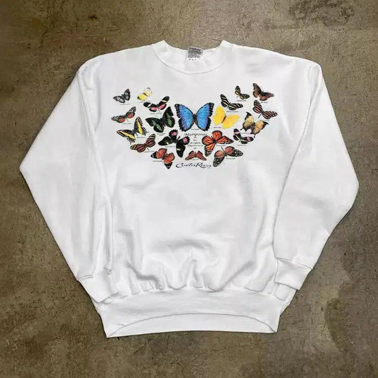 Vintage Mar!p4osas Butterfly Longsleeve T-Shirt