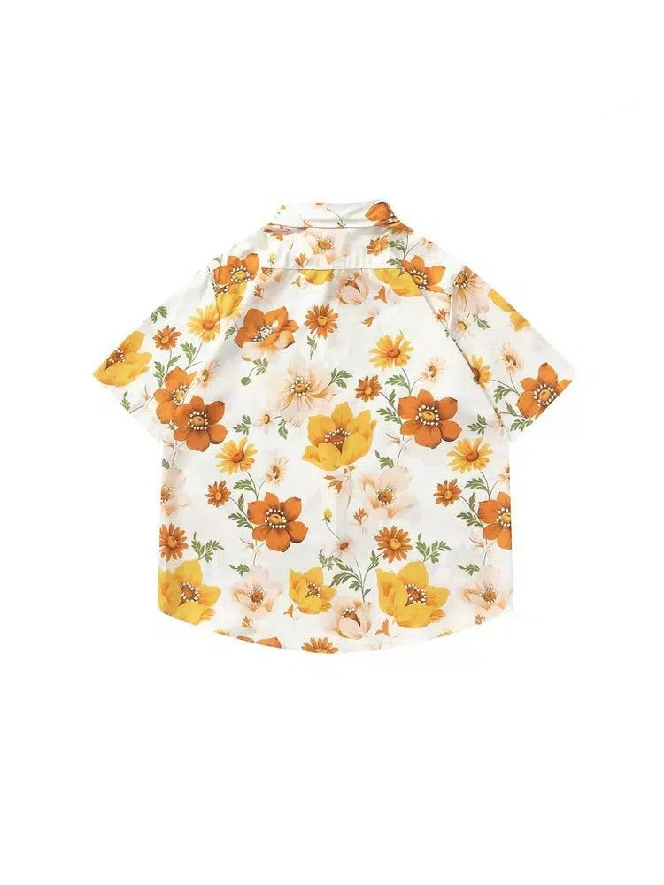 Aloha Buttton-Up Short Sleeve Shirt