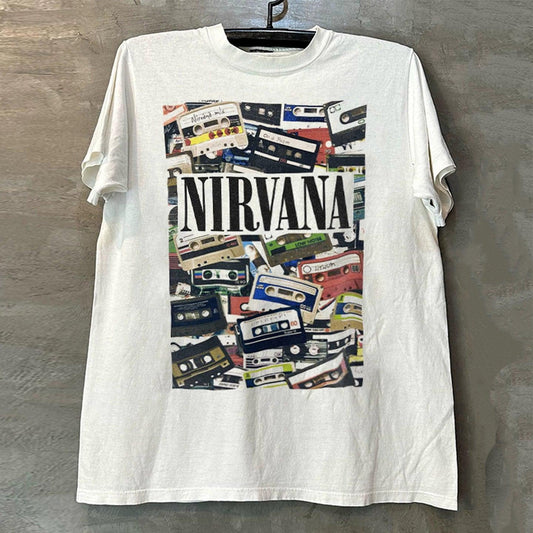 Vintage N!rvana Cassette Tapes T-Shirt