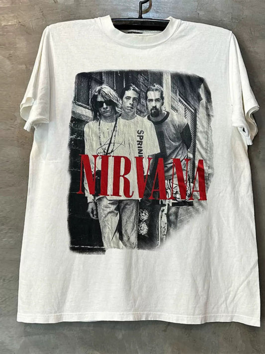 Vintage Nirv@na Portrait T-Shirt