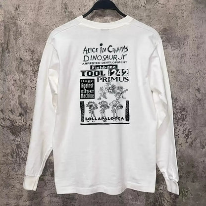 Vintage Al!ce in Ch@ins D!no Jr Long Sleeve T-Shirt