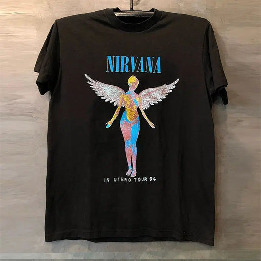 Vintage N!rvana In Ut3ro 94 Tour T-Shirt