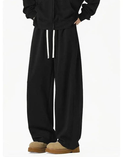 Drawstring Contrast Sports Sweatpants