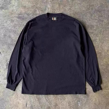 Basic Relaxed Fit Long Sleeve T-Shirt