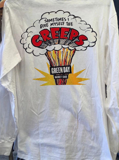 Vintage Gr3enday B@sketcase Long Sleeve T-Shirt