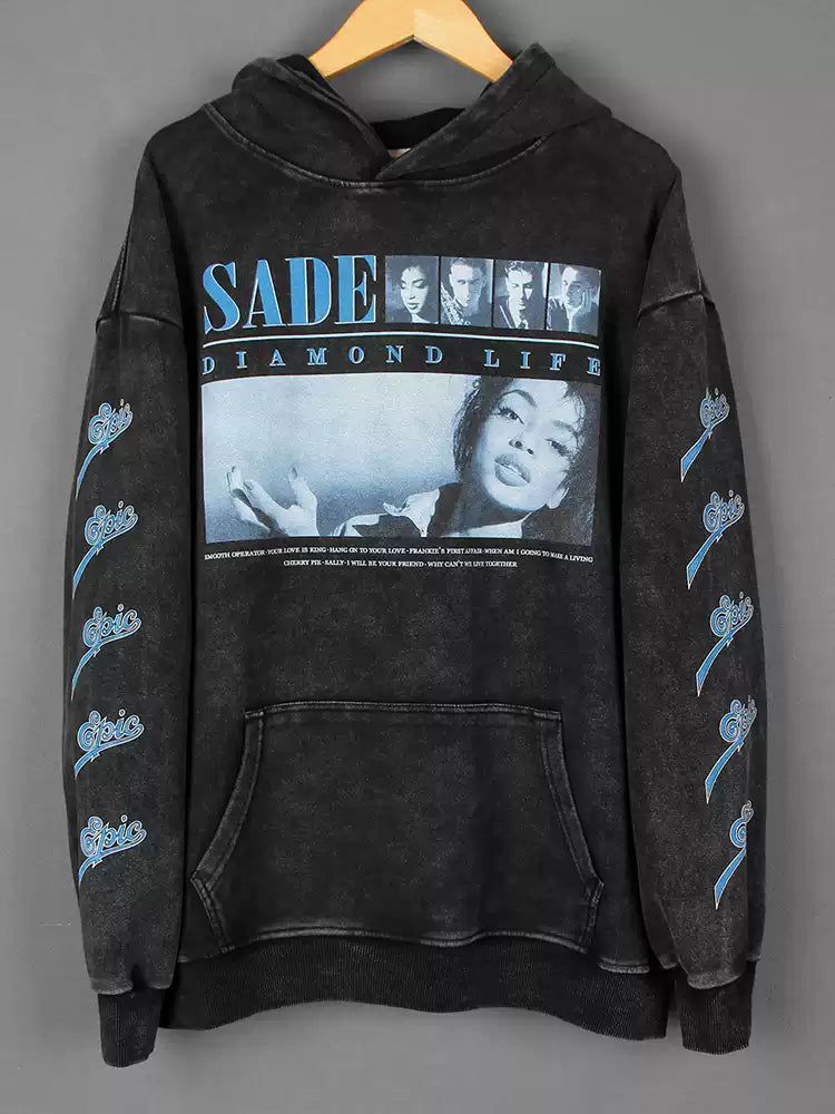 Vintage S@de D!amond Life Hoodie