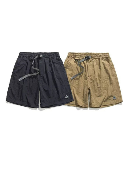 Belted Strap Sports Shorts