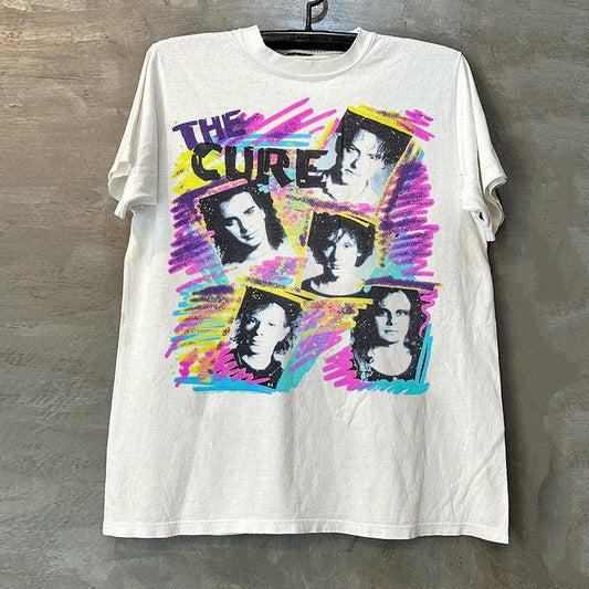 Vintage The Cur3 Member Faces T-Shirt