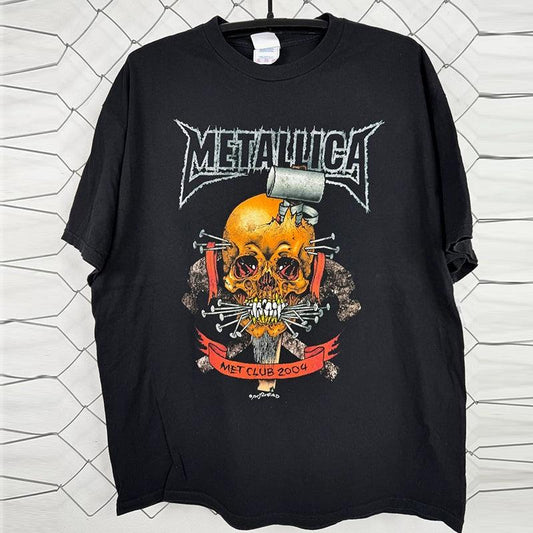 Vintage M3tallica Skull Hammer T-Shirt