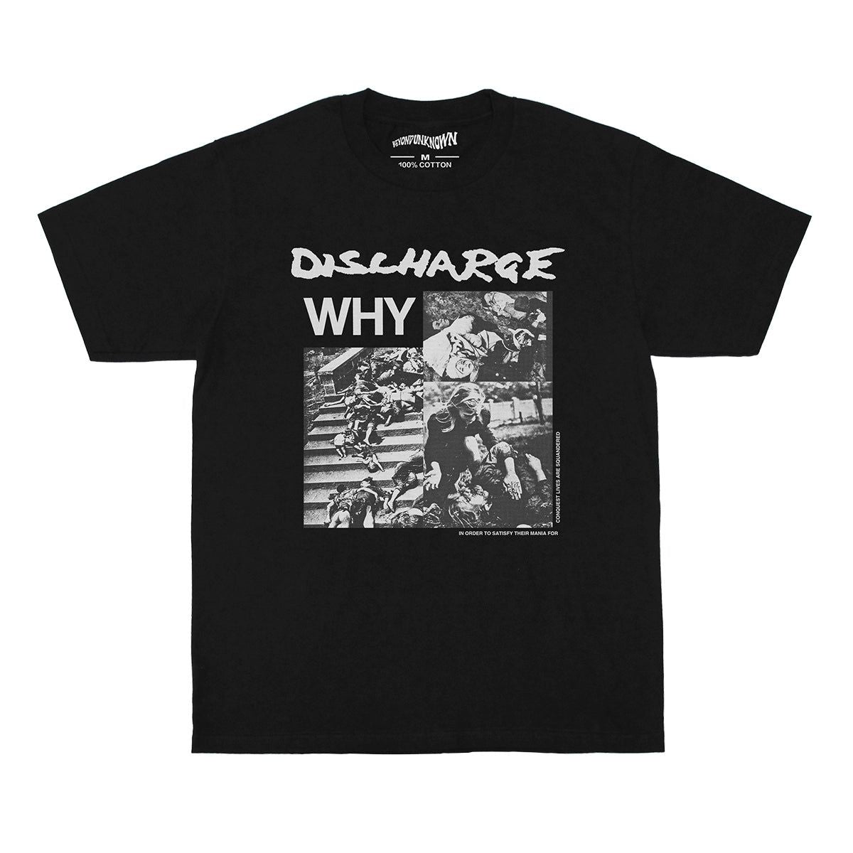 Vintage D!scharge Why T-Shirt