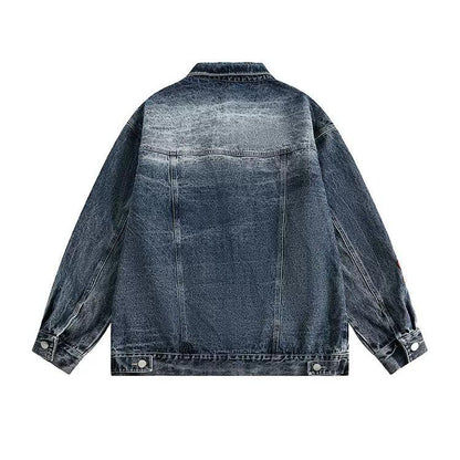 Butterfly Patched Denim Jacket