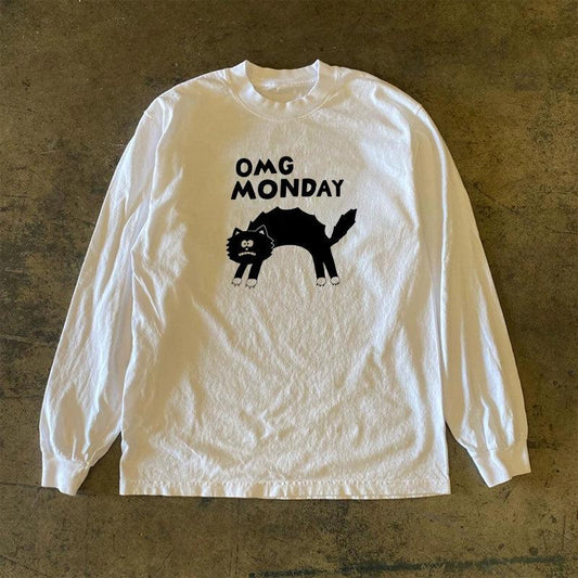 Vintage OMG Monday T-Shirt