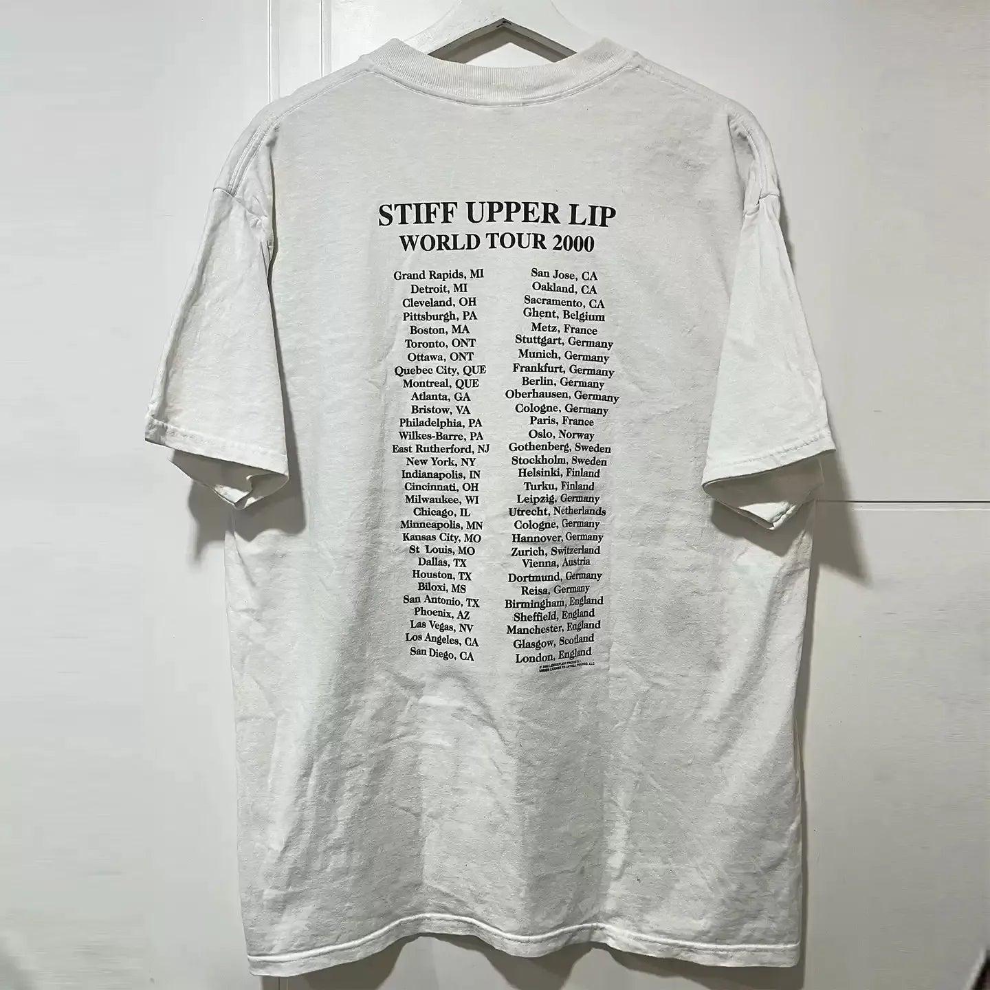 Vintage @C/DC W0rld Tour T-Shirt