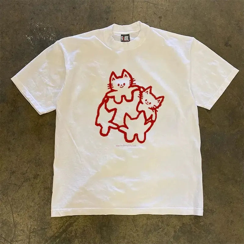 Vintage Hand-in-Hand Graphic T-Shirt