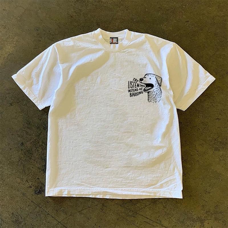 Vintage Try listening T-Shirt