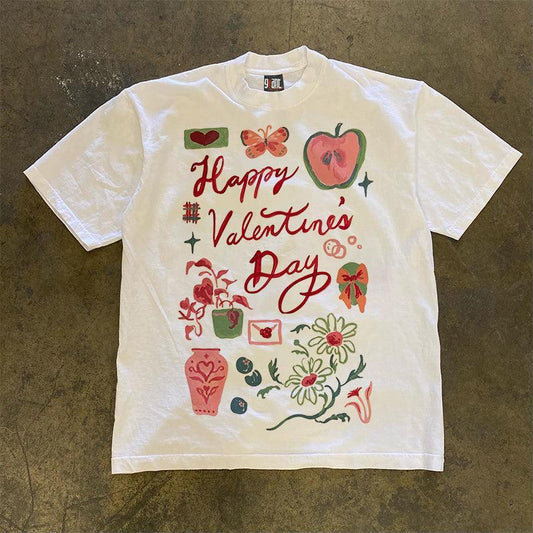 Vintage Happy Valentine's Day  T-Shirt